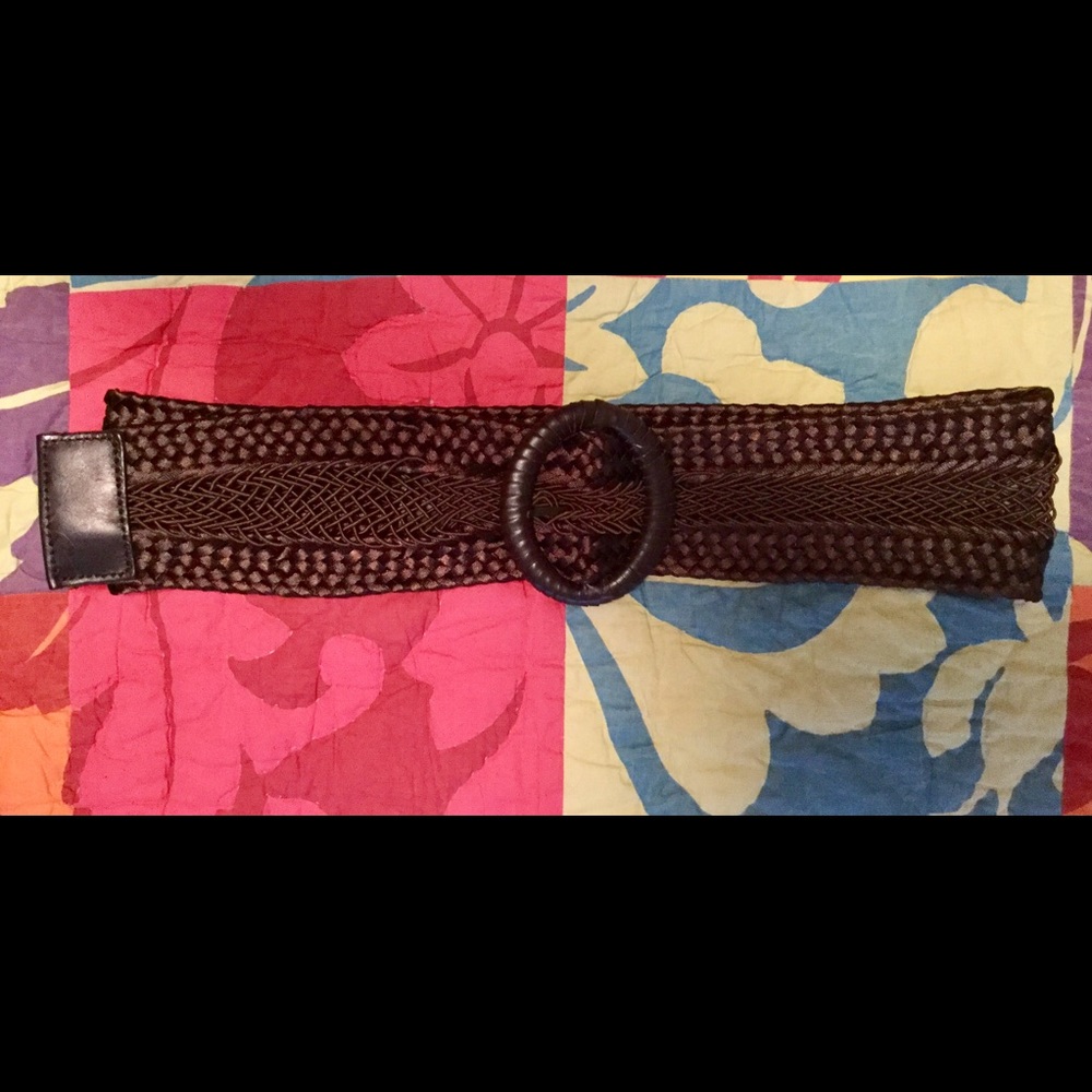 Jessica Simpson wide brown belt